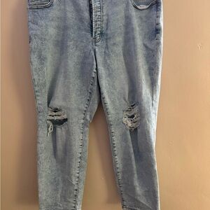 Old Navy Light Blue High-Rise Jeans